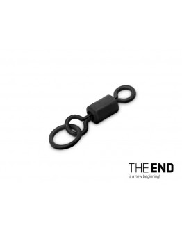 Carp swivel with ring Delphin THE END Ring Swivel