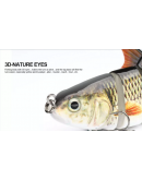 Minnow Hard Multi Jointed Fishing Lure 120mm 25g