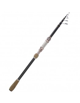 Carbon telescopic spinning rod 7-15g, MH , 2,4-2,7m