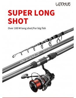 Universal fishing rod Oceanus , telescopic , various length