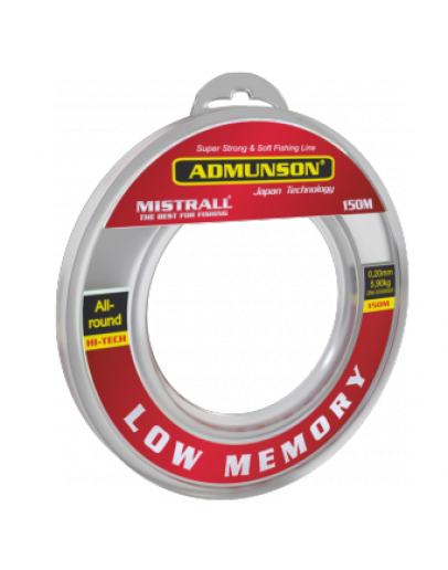 Fishing line Mistrall ADMUNSON Strong and soft 150 m