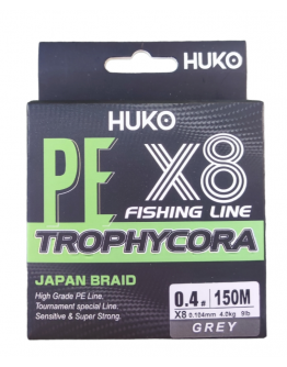 Braided fishing line PE8 HUKO Trophycora  , 150m 