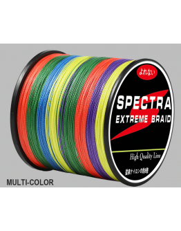 Braided fishing line PE8 Multicolor Spectra extreme braid 500m (Variuos diameter)