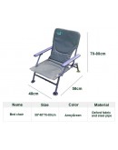 Outdoor Recliner Camping Bed Chair 