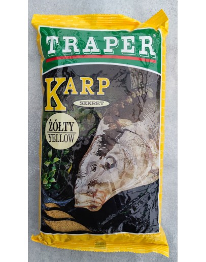 Groundbait Traper Secret Carp Yellow, 1Kg