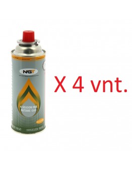 NGT 227g Canister of Butane / Propane Gas (4 pcs)
